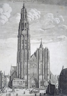 Antwerp Cathedral, Belgium, 17th century. Artist: Unknown