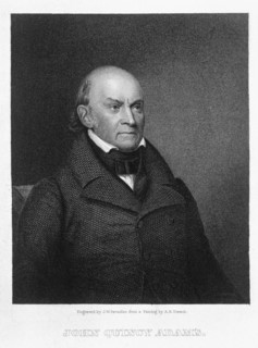 John Quincy Adams, 6th President of the United States of America, (19th century). Artist: John Wesley Paradise
