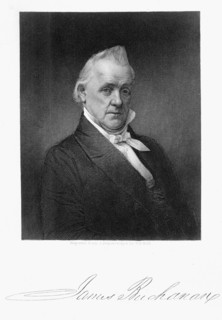 James Buchanan, 15th President of the United States of America, 19th century. Artist: Henry Bryan Hall I