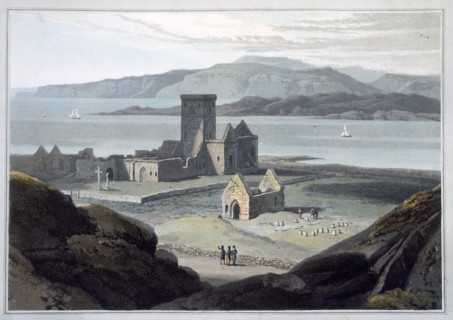 'The Cathedral at Iona', Argyll and Bute, Scotland, 1817. Artist: William Daniell