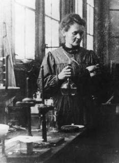 Marie Curie (1867-1934), Polish/French physicist and chemist, early 20th century. Artist: Unknown