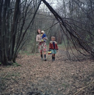 Gipsies, members of the Vincent family, Charlwood, Newdigate area, Surrey, 1964.