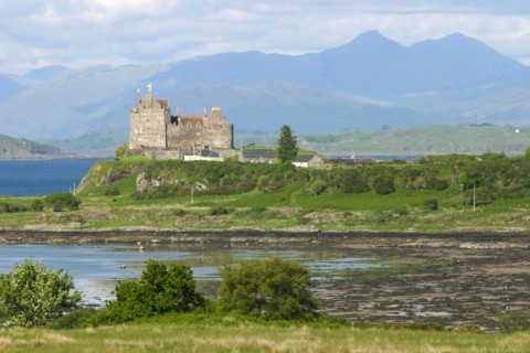 Duart Castle, near Craignure, Mull, Argyll & Bute, Scotland.