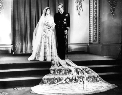 Queen Elizabeth II (b1926) and Prince Philip (b1921), 1947. Artist: Unknown