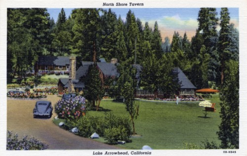 North Shore Tavern, Lake Arrowhead, California, USA, 1940. Artist: Unknown