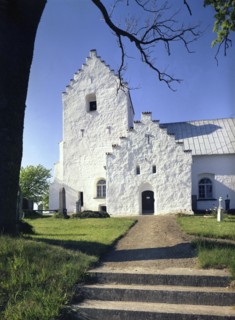Church of Vitaby, Österlen, southern Sweden. Artist: Göran Algård