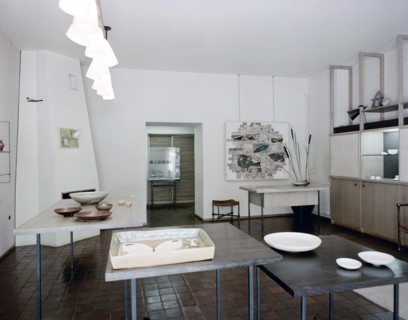 Exhibition of Arabia ceramics, Helsinki, Finland, 1970s. Artist: Göran Algård