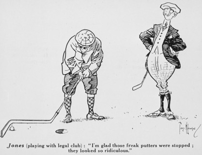 Cartoon from Golf Illustrated, 1911. Artist: Tom Wilkinson
