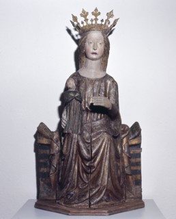 Maria Misericordia, casket madonna, Misterhult Church, Sweden, late 15th century. Artist: Lars Germundsson