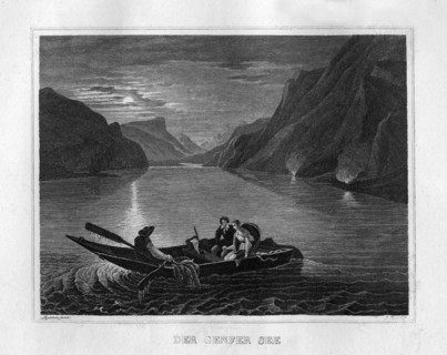 'Lake Geneva' c1833. Artist: Unknown