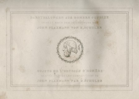 Title page of Homer's Odyssey, c1833. Artist: Unknown