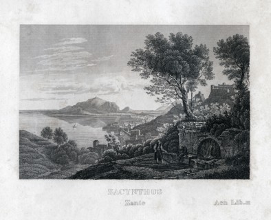 The Isle of Zakynthos, Greece, c1833. Artist: Unknown