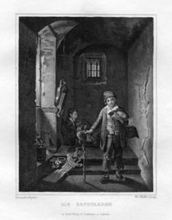 'Savoyards', c1833. Artist: Edouard Schuler
