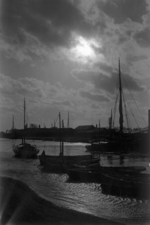 Harbour scene, Landskrona, Sweden, 1925. Artist: Unknown