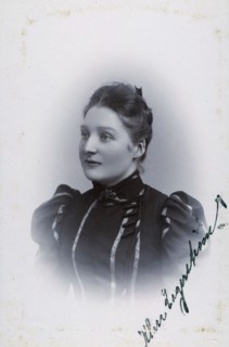 Studio portrait of an 18 year old girl, c1900. Artist: Unknown