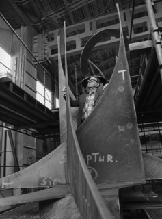 Worker in Kockums shipyard, Malmö, Sweden, 20th century. Artist: Unknown