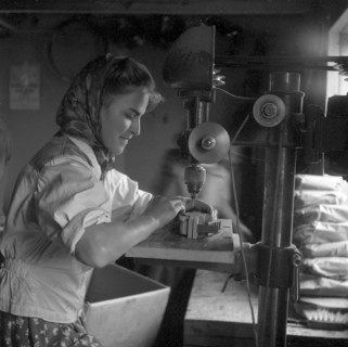 Cottage industry in Småland, Sweden, c1940s(?). Artist: Otto Ohm