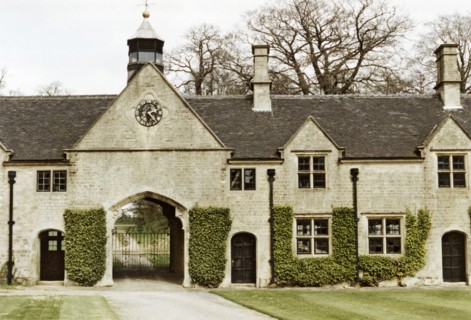 Entrance to the stable block, Annesley Hall, Nottinghamshire, 1994. Artist: SJ Best