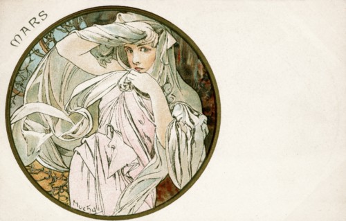 'March', 1900. Artist: Alphonse Mucha