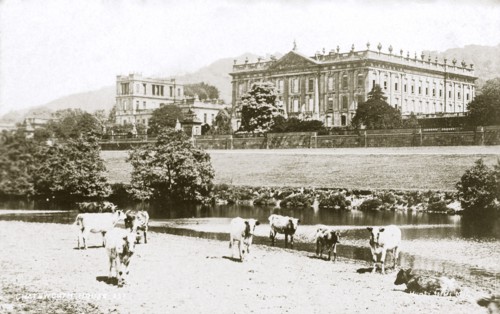 Chatsworth House, Derbyshire, c1916. Artist: Unknown
