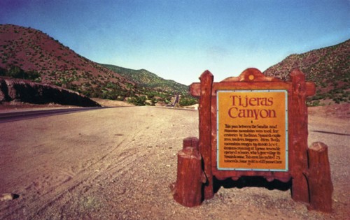Tijeras Canyon, New Mexico, USA, 1943. Artist: Unknown