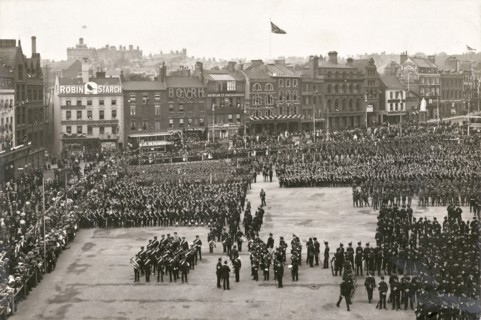 Coronation celebrations, Nottingham, Nottinghamshire, 1911. Artist: Henson & Co