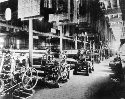 Pratt, Hurst and Co, lace curtain manufacturers, Nottingham, Nottinghamshire, c1900. Artist: Pike