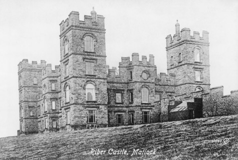 Riber Castle, near Matlock, Derbyshire. Artist: Unknown