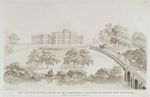 Willersley Castle, Cromford, Derbyshire, 1805. Artist: J Cartwright