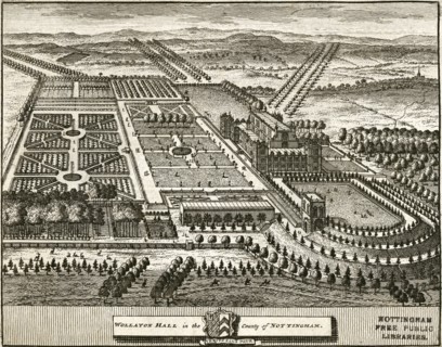 Wollaton Hall and Park Nottingham, Nottinghamshire, c1707. Artist: Johannes Kip