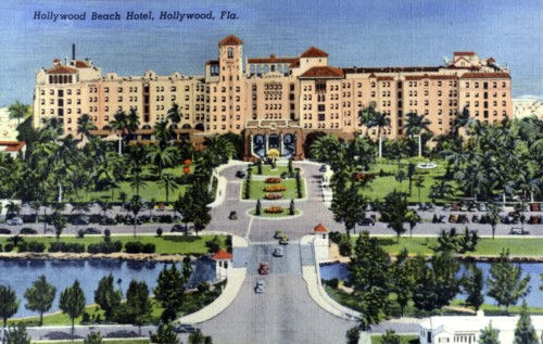 Hollywood Beach Hotel, Hollywood, Florida, USA, 1940. Artist: Unknown
