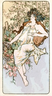 'Autumn', 1897. Artist: Alphonse Mucha
