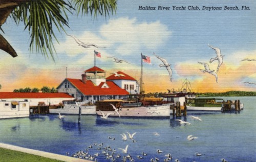 Halifax River Yacht Club, Daytona Beach, Florida, USA, 1940. Artist: Unknown