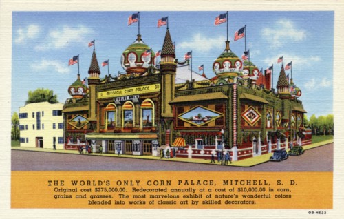 'The World's Only Corn Palace, Mitchell, South Dakota', USA, 1940. Artist: Unknown