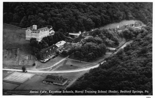 Keystone Schools, Naval Training School (Radio), Bedford Springs, Pennsylvania, USA, 1943. Artist: Unknown