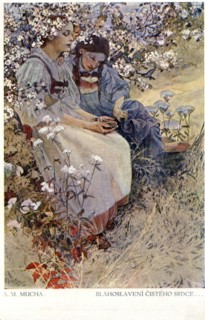 'Blessed are the Pure in Heart For They Shall See God', 1906. Artist: Alphonse Mucha