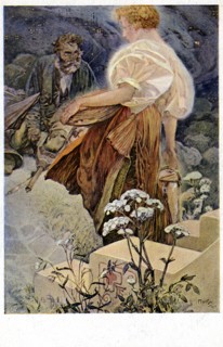 'Blessed are the Merciful for They Shall Obtain Mercy', 1906. Artist: Alphonse Mucha