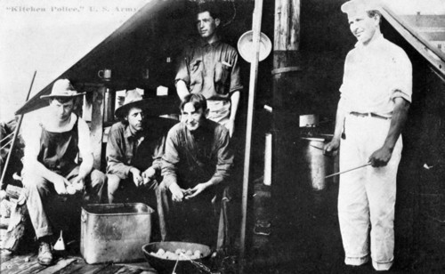 'Kitchen Police', Fort Sheridan, Illinois, USA, 1940. Artist: Unknown