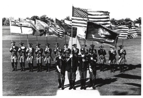 Honour Guard troops, Fort Sheridan, Illinois, USA, 1975. Artist: Unknown