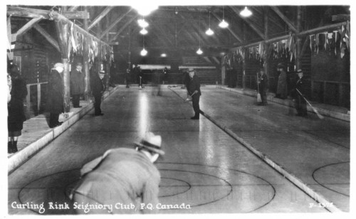 Curling rink Seigniory Club, Montebello, Quebec, Canada. Artist: Unknown