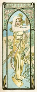 'Awakening of Morning', 1899. Artist: Alphonse Mucha