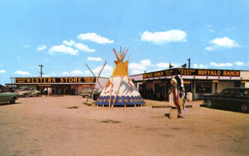 Buffalo Ranch Western Store and Trading Post, Afton, Oklahoma, USA, 1958. Artist: Unknown
