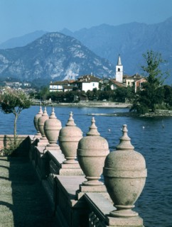 Lake Maggiore, Isola Superior dei Pescatori, Italy.