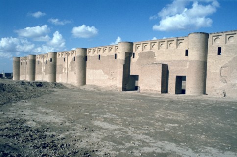 Walls of the Friday Mosque, Samarra, Iraq, 1977.