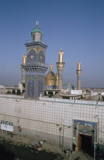 Shiite Mosque of Al-Kadhimain, Baghdad, Iraq, 1977.