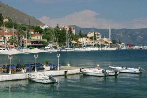 Agia Effimia, Kefalonia, Greece.