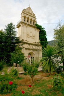 Monastery of Agios Gerasimos, Kefalonia, Greece.