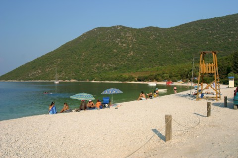 Antisamos (Captain Corelli's Beach), Kefalonia, Greece.
