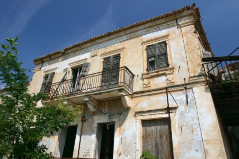 House, Assos, Kefalonia, Greece.