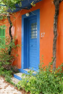 Colourful House, Assos, Kefalonia, Greece.